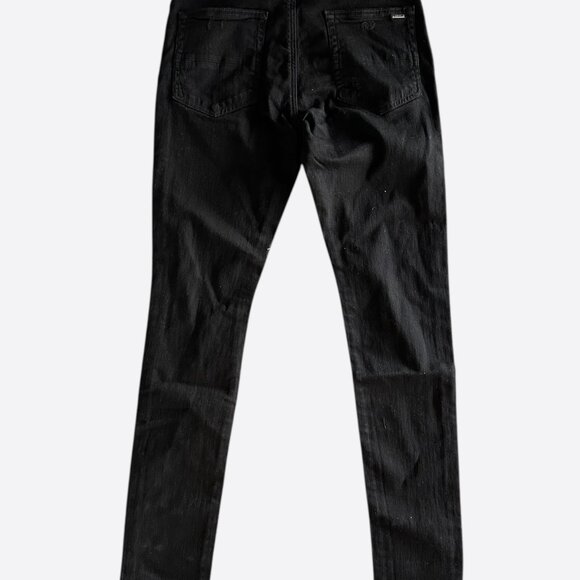 Amiri Broken Black Distressed Jeans - Picture 2 of 4